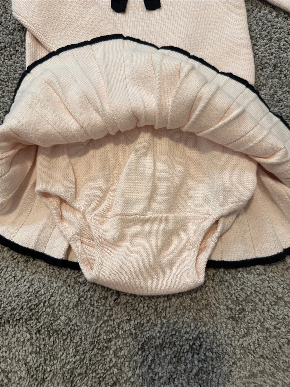 NWT baby Gap pink sweater set, size 6-12 mos